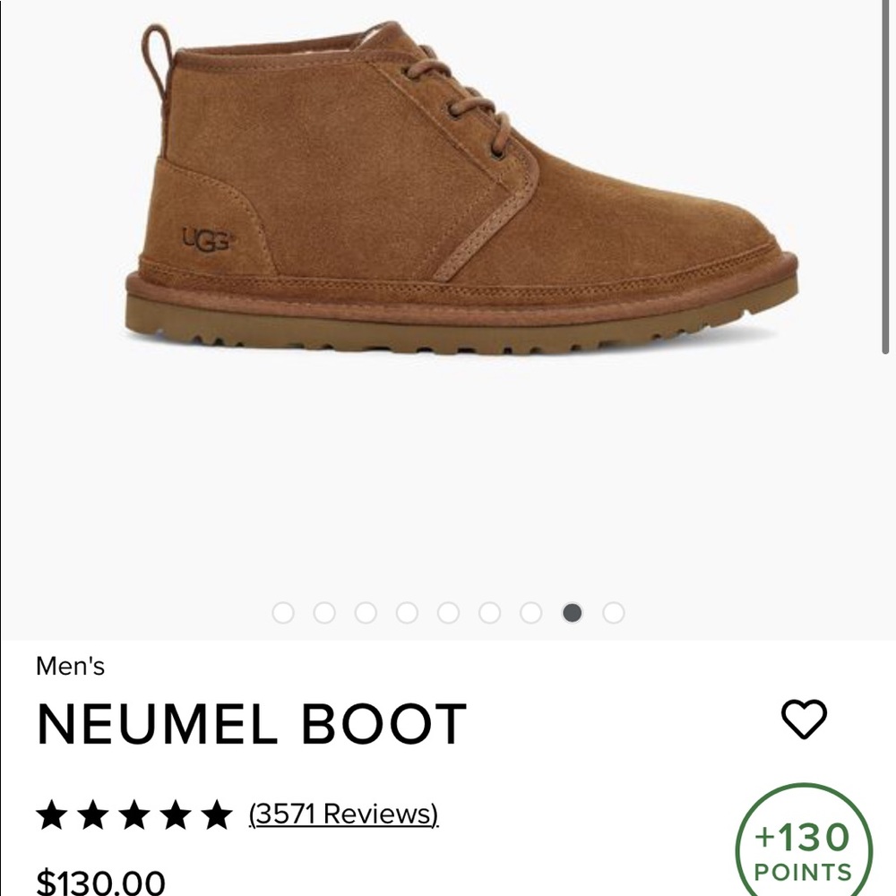 UGG Neumel Boot (men’s 6 / women’s 7.5)